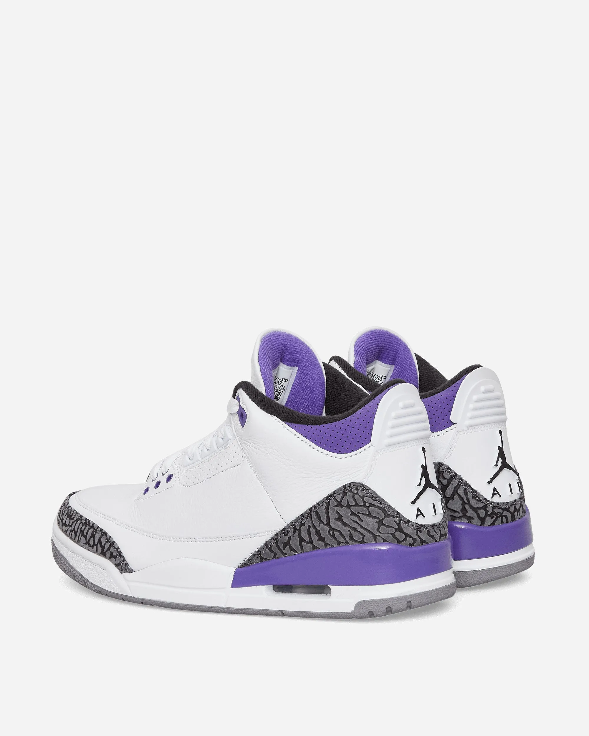 Air Jordan 3 Retro Sneakers Dark Iris