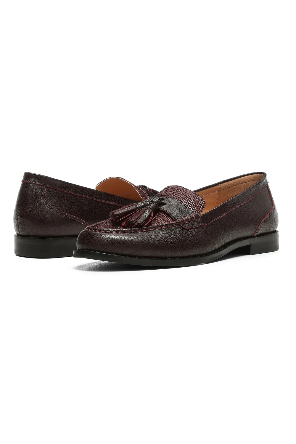 Ariel Loafers - Wine