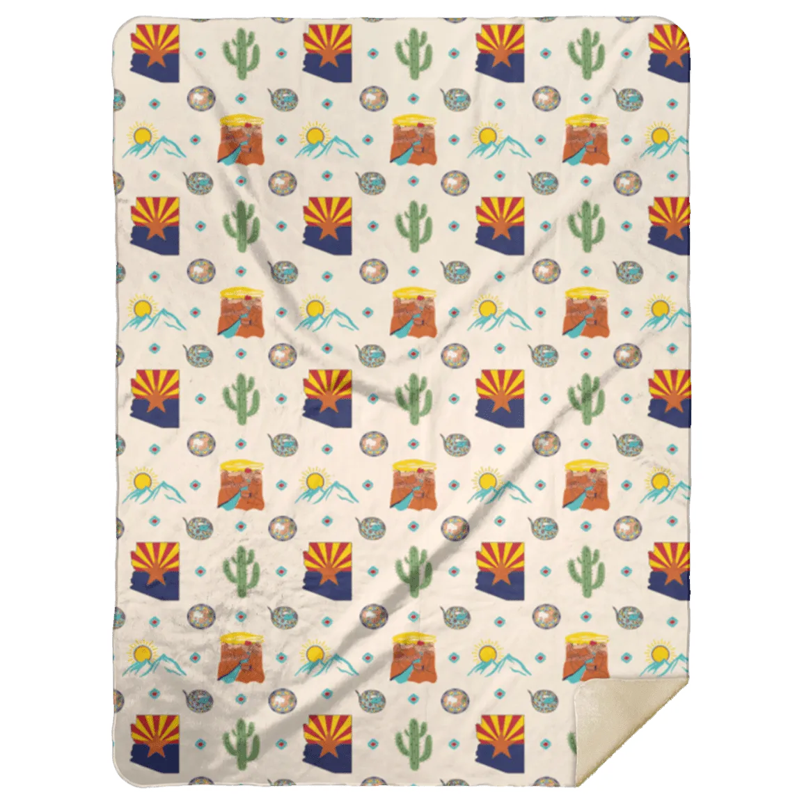 Arizona Plush Throw Blanket 60x80