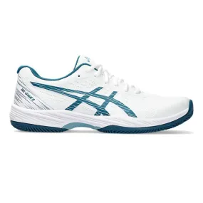 Asics 1041A358 Gel Game 9 Clay Omni Court Mens 102 White/Restful Teal