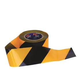 Barricade Tape - 100m x 75mm Yellow / Black