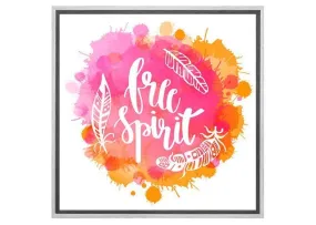 Boho Free Spirit | Canvas Wall Art Print