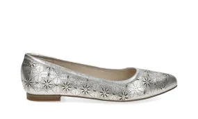 Caprice - Alisa Ballerina Shoe Pearl Metallic