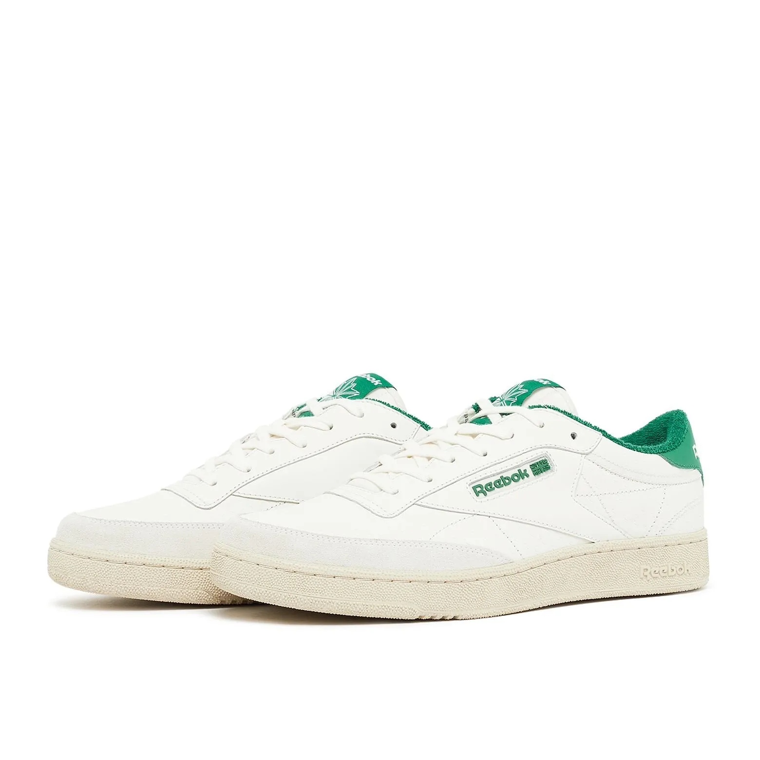 Club C 85 Embossed (White/Green)