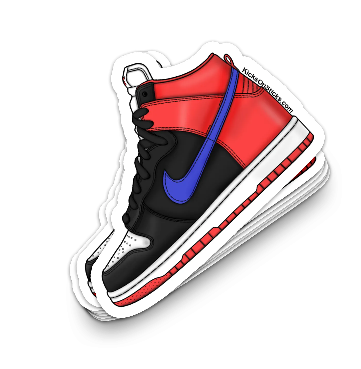 Dunk High "Knicks" Sneaker Sticker