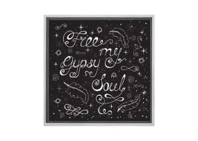 Free my Gypsy Soul | Canvas Wall Art Print