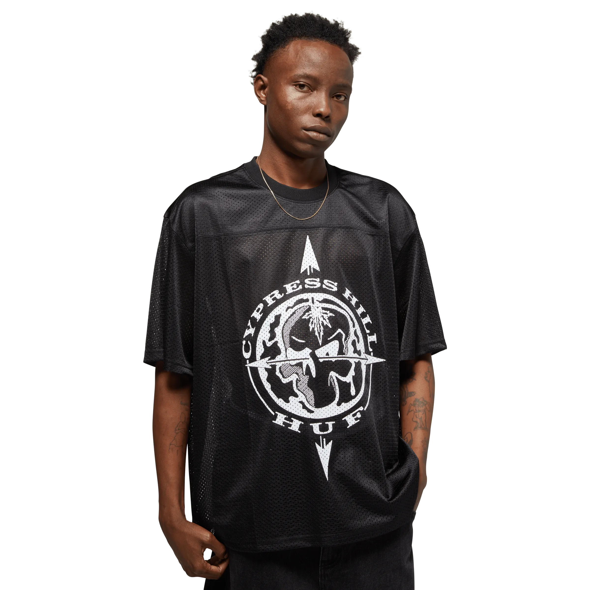 HUF x Cypress Hill Compass Mesh Jersey