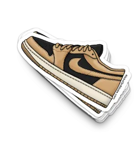 Jordan 1 Low "Vachetta Tan" Sneaker Sticker