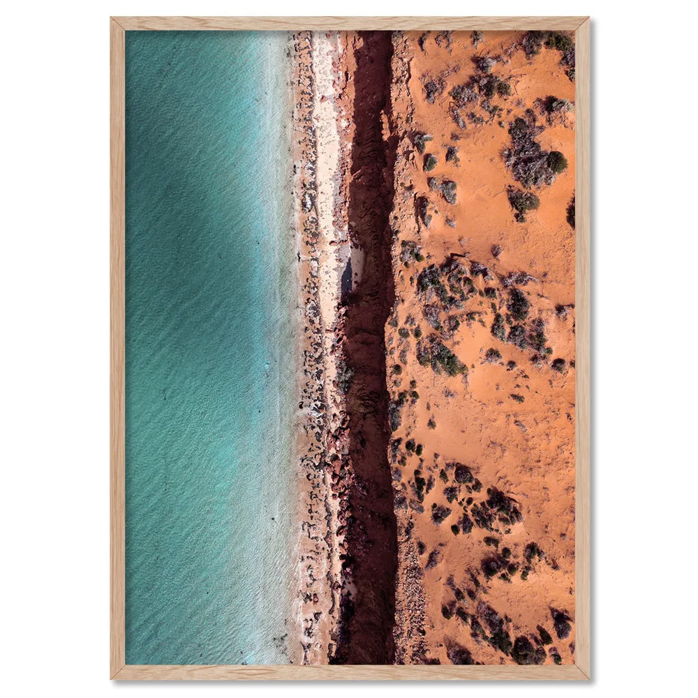 Kalbarri Beach Western Australia III - Art Print by Beau Micheli