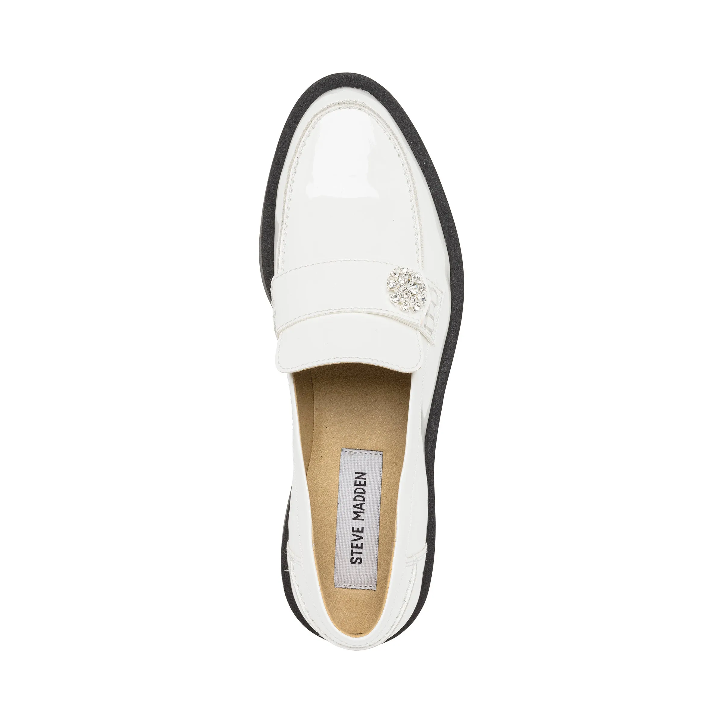 Meggie Loafer WHITE PATENT