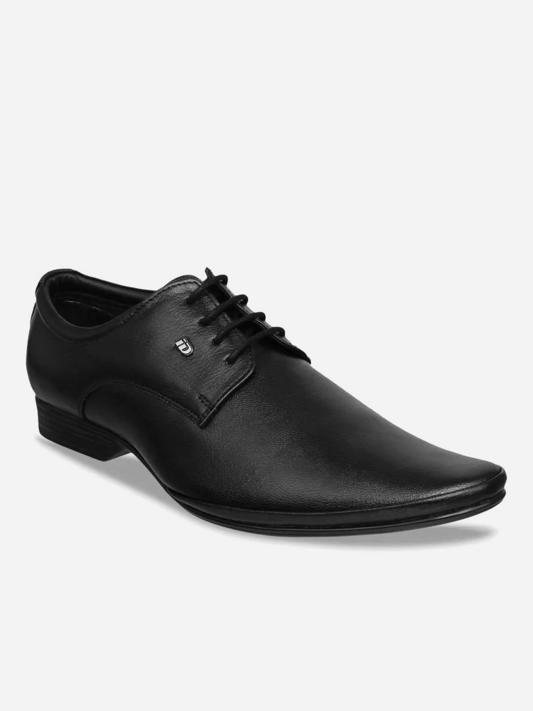 Men's Black Pointed Toe Lace Up Formal (ID2063)