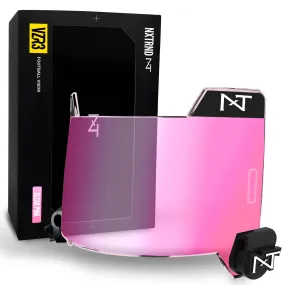 NXTRND VZR3® Football Visor Clear Pink