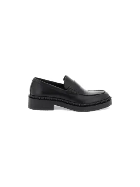 Rockstud M-Way Leather Loafers