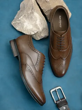 Rover Tan Oxford Shoes