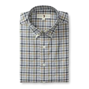 Russel Plaid Cotton Oxford Sport Shirt