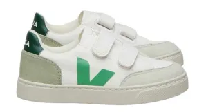 Veja White Multico Clay Velcro Sneakers