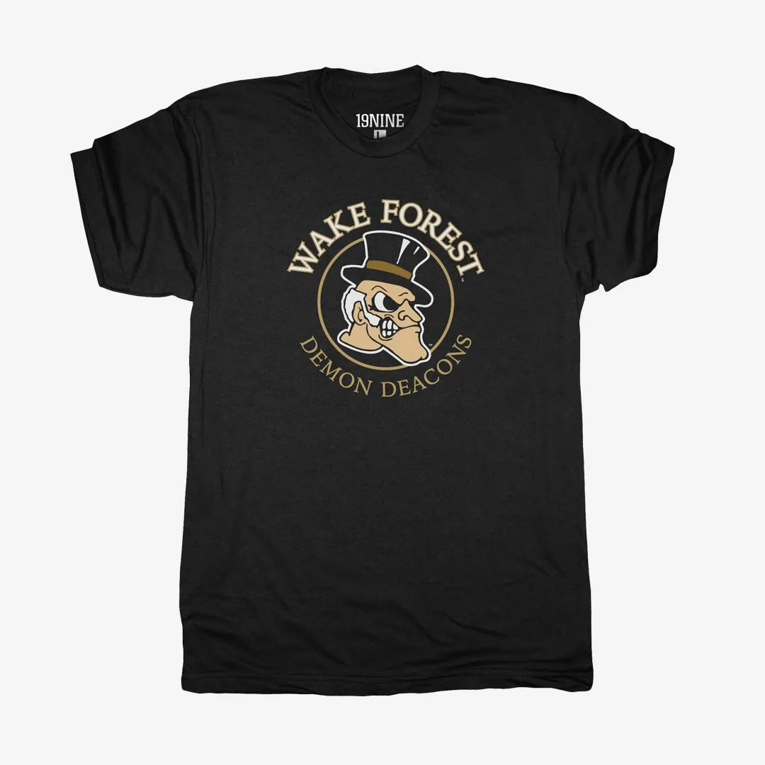 Wake Forest Demon Deacons LJVM Coliseum Logo Tee