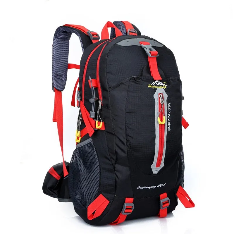 Waterproof 40L Climbing Backpack Rucksack for Outdoor Hiking Trekking